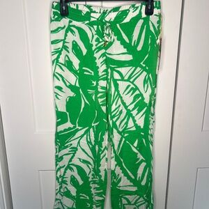 Lilly Pulitzer x Target Boom Boom Tropical Print Pants NWT Women's Size Small